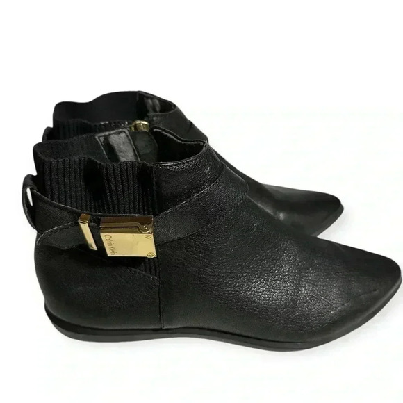 Calvin Klein Women's black Voletta Boot Size 5.5 - Picture 8 of 12